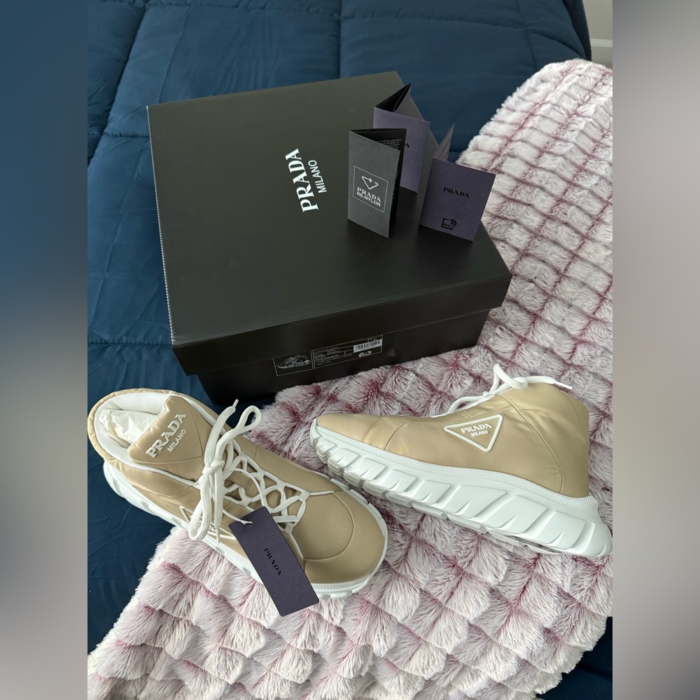 BRAND NEW Prada Rush Piuma Sneakers - Picture 3 of 4